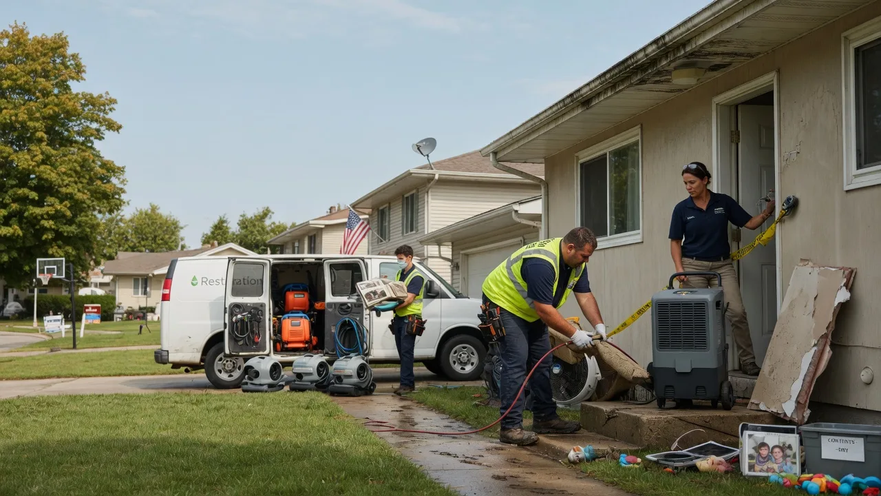 Water Damage Restoration in Escanaba, MI near me